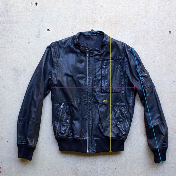 Leather Bomber - Picture 6 of 6